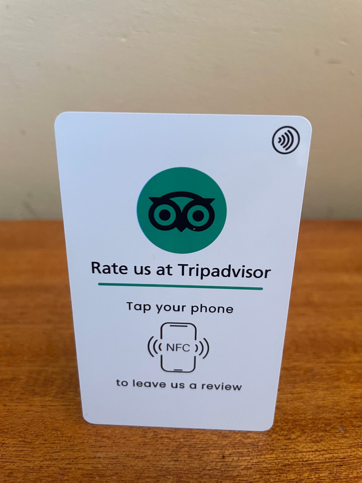 Karta NFC Tripadvisor