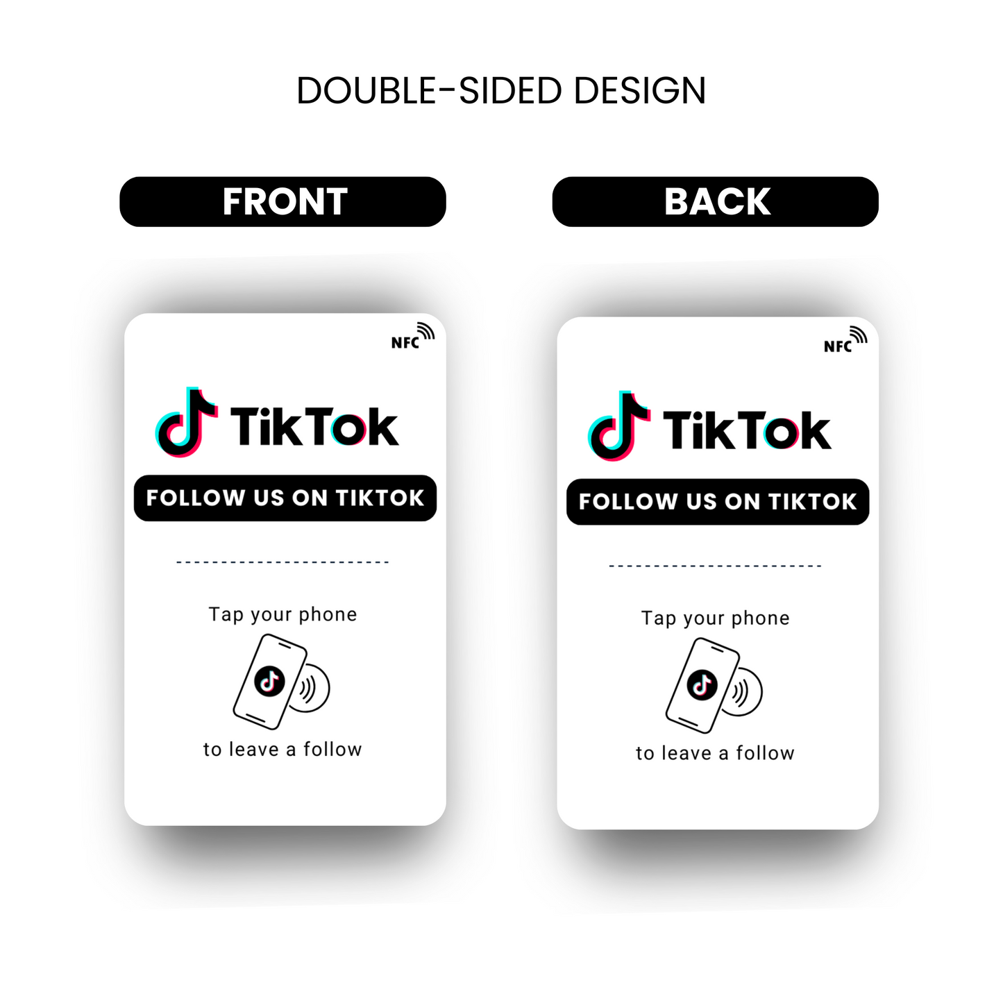 TikTok NFC card