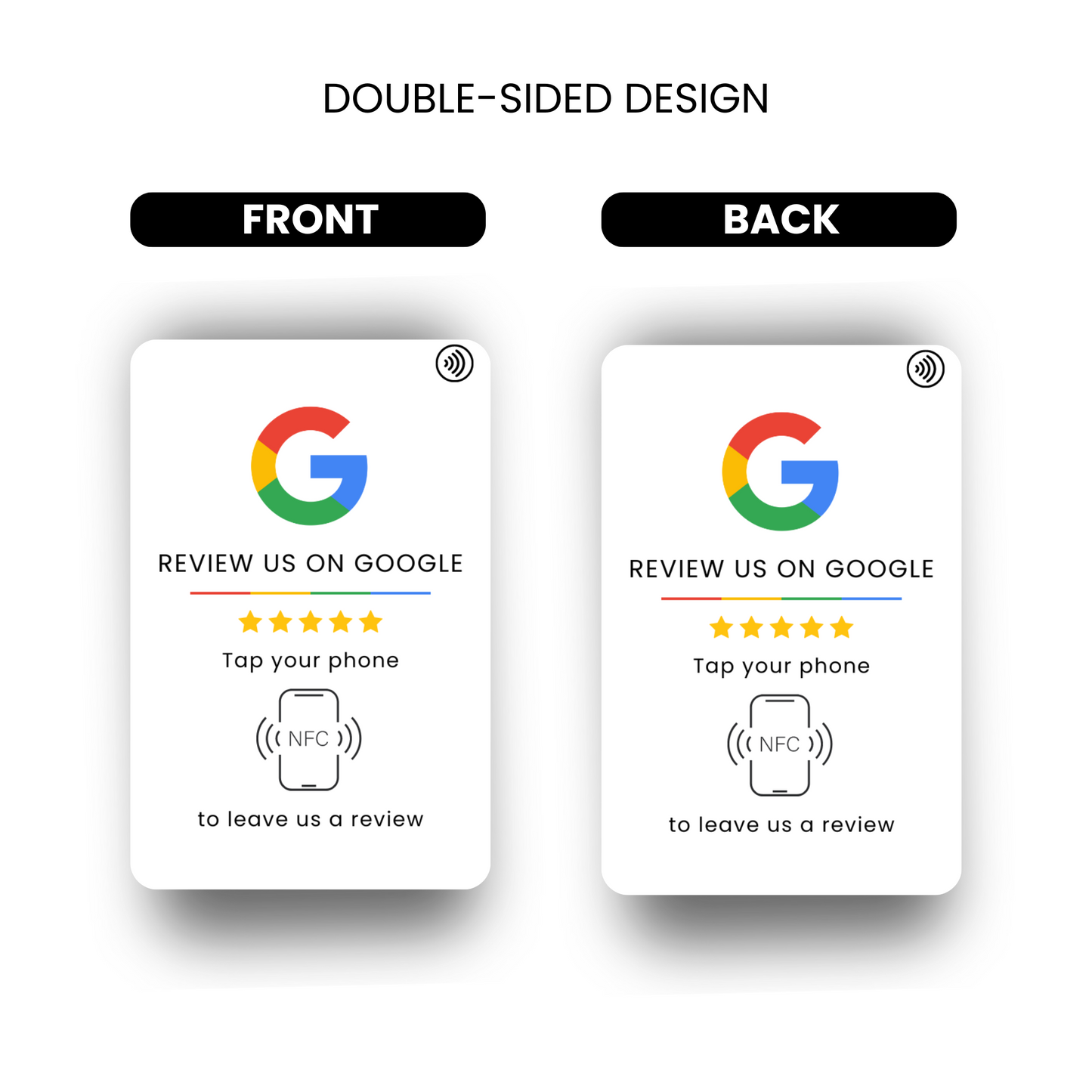 Google Reviews NFC Card