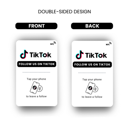 TikTok NFC card
